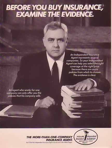 Perry Mason Insurance and Evidence